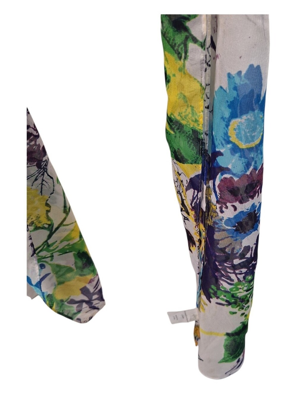 Floral Print Scarf Tie Belt - Multicolor - Picture 4 of 4